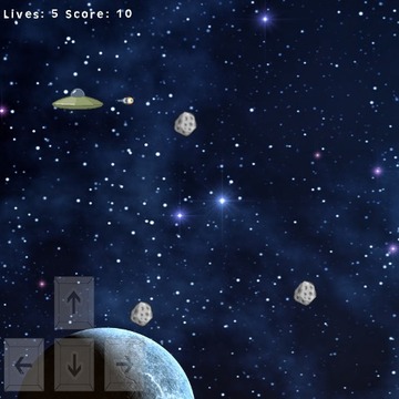 Asteroids Destroyer游戏截图2
