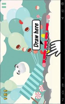 Cute Panda Flying Game Free游戏截图4