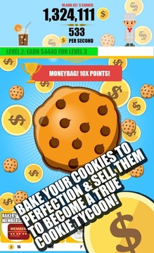Cookie Clicker: Bakery Empire游戏截图1