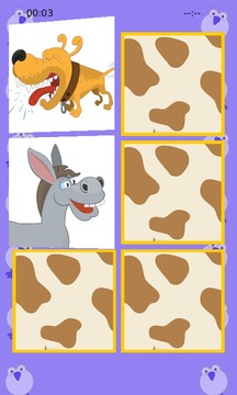 Farm Animal Fun Memory Puzzle游戏截图3