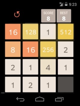 1024 Number Puzzle Game游戏截图1