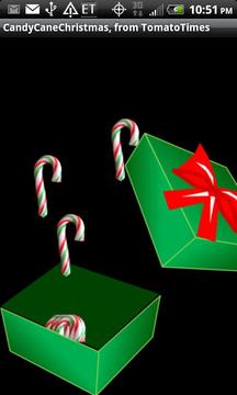 Christmas candy cane drop game游戏截图1