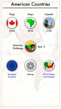 American & Caribbean Countries游戏截图3