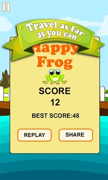 Happy Frog - Water Jump游戏截图2