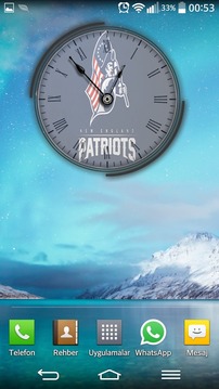 Patriots Clock Widgets游戏截图4