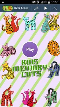 Cats Memory Game游戏截图2