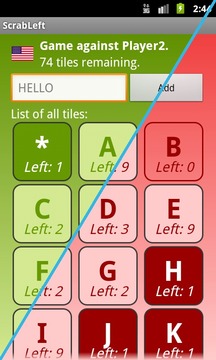 ScrabLeft LITE - Tile Counter游戏截图3