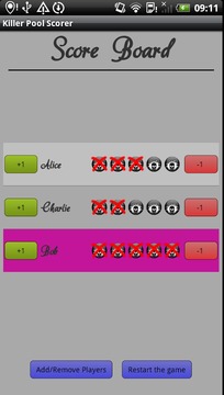 Killer Pool Scorer游戏截图4