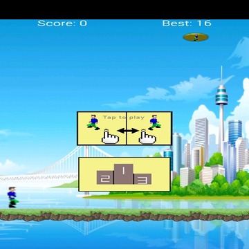 Super Flappy Man游戏截图1