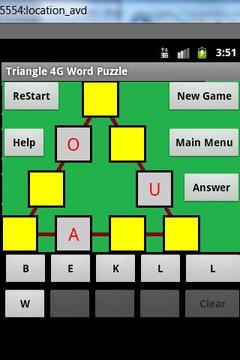 Wordoku - Triangle 4g Puzzle游戏截图2