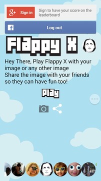 Flappy X游戏截图3