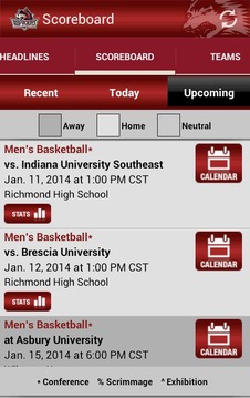 IU East Red Wolves Athletics游戏截图4