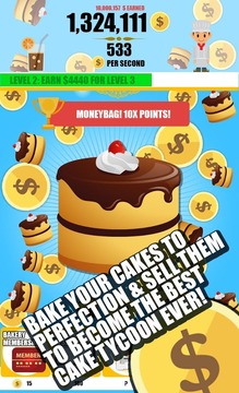 Cake Clicker: Bakery Empire游戏截图1