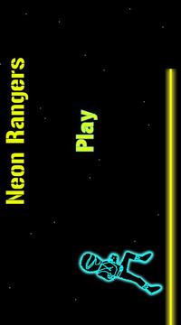 Neon Rangers Run Jump Game游戏截图1