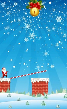 Santa And Gift On Building游戏截图2