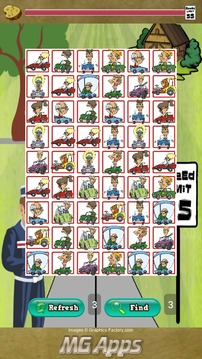 Funny Car Drivers Match游戏截图2