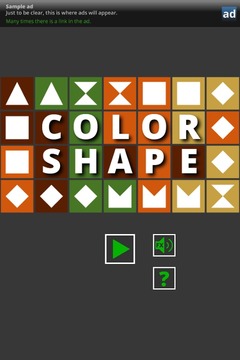 Color and Shape Tile Puzzle游戏截图1