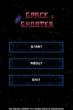 2D Space Shooter游戏截图1