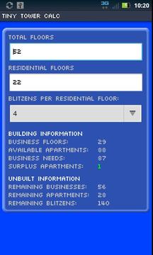 Tiny Tower Calc游戏截图1