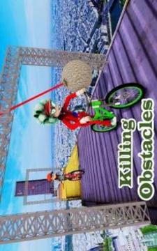 BMX Stunts Racing (Kids Games)游戏截图2