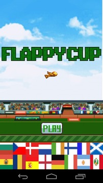 Flappy World Cup 2014游戏截图1