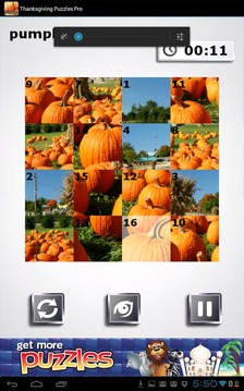 Thanksgiving Puzzles - FREE游戏截图2