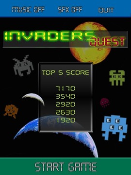 Invaders Quest游戏截图1