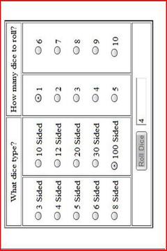 dandd dice roller游戏截图2