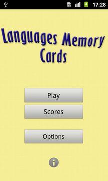 Languages Memory Cards游戏截图1