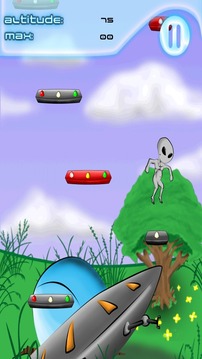 Jumping To Home - Alien Jumper游戏截图2