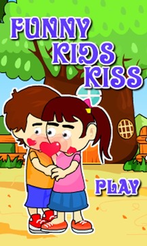 Funny Kids Kiss游戏截图1