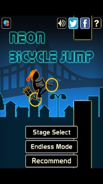 Neon Bicycle Jump游戏截图1