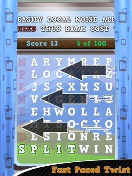 Word Search Railway Express游戏截图1