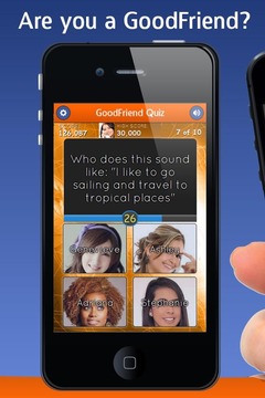 GoodFriend Social Quiz游戏截图1