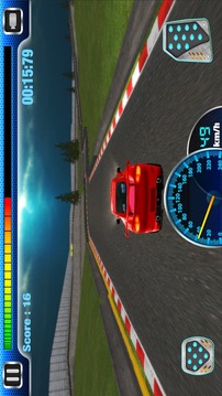 3D Night Track Racer游戏截图2