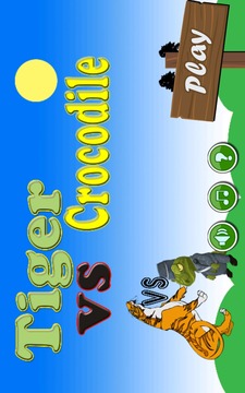 Tiger vs crocodile top games游戏截图1