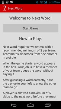 Next Word (Beta)游戏截图1