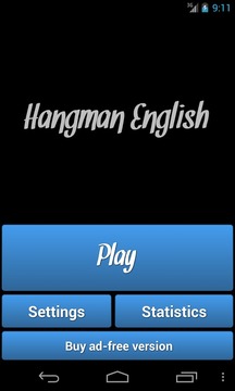 Hangman English游戏截图1