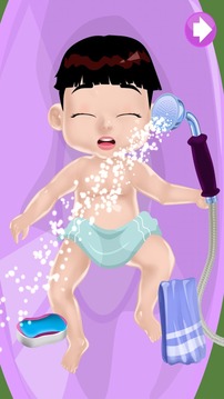 Vestir y bañar bebes juego游戏截图3