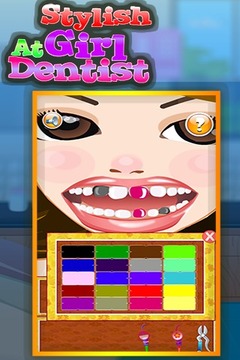 Stylish Girl At Dentist游戏截图3