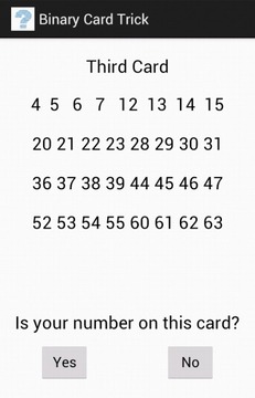 Binary Card Trick游戏截图3