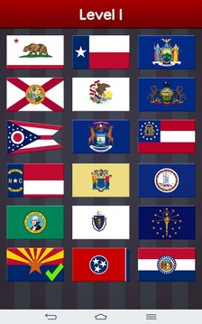 US State Flags Quiz游戏截图2