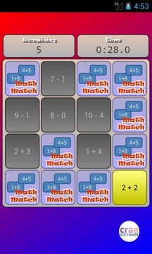 Math Match游戏截图3