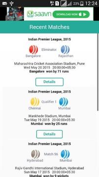 IPL 2015 Schedule Season 8游戏截图2