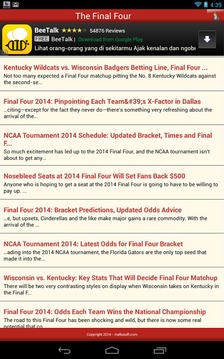 Final Four NCAA Basketball游戏截图1