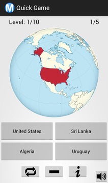 World Map Quiz游戏截图1