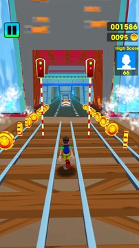 Fun Run Subway Train Surf游戏截图3