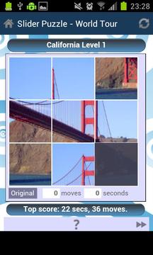 Slider Puzzle - World Tour游戏截图2