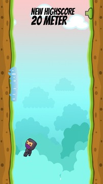 Ninja Cliff Jump游戏截图3