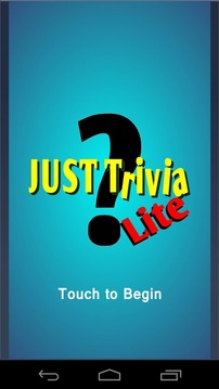 JustTrivia Lite游戏截图1